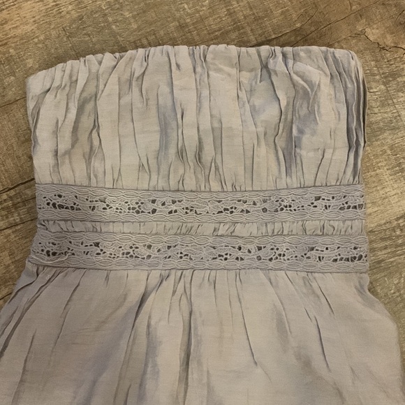 Women's Strapless Mustard Seed Dress - Picture 2 of 6